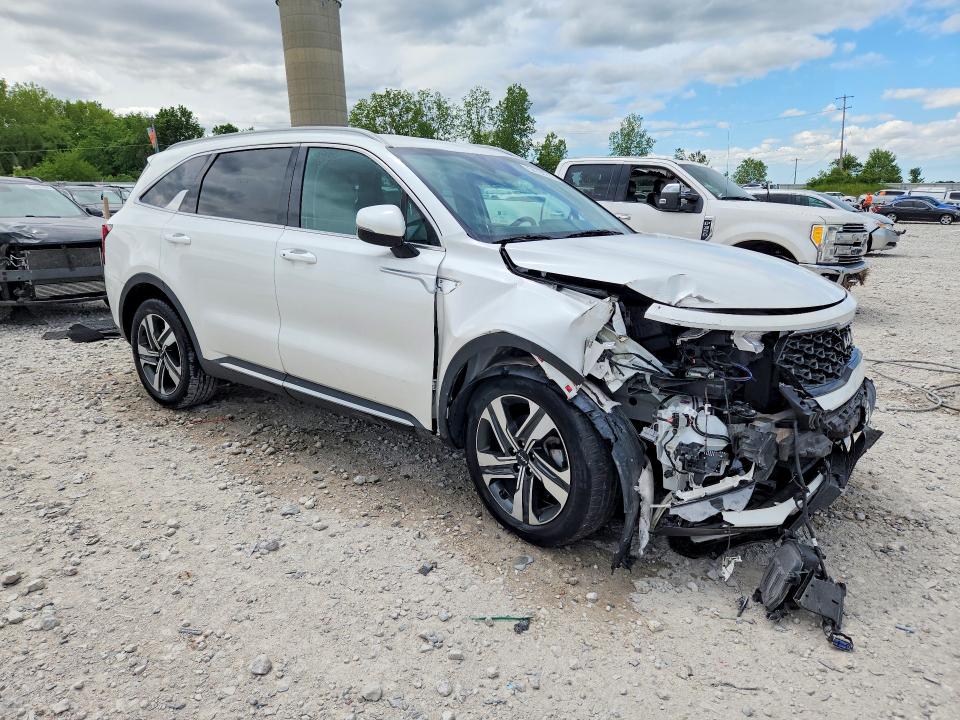 2023 Kia Sorento VIN KNDRHDLG4P5214258 COPART salvage auction — FRONT END, Mi - Cert Of Title-Salvage Vehicle, sold $10,800 on 2026-07-16 (photo 4)