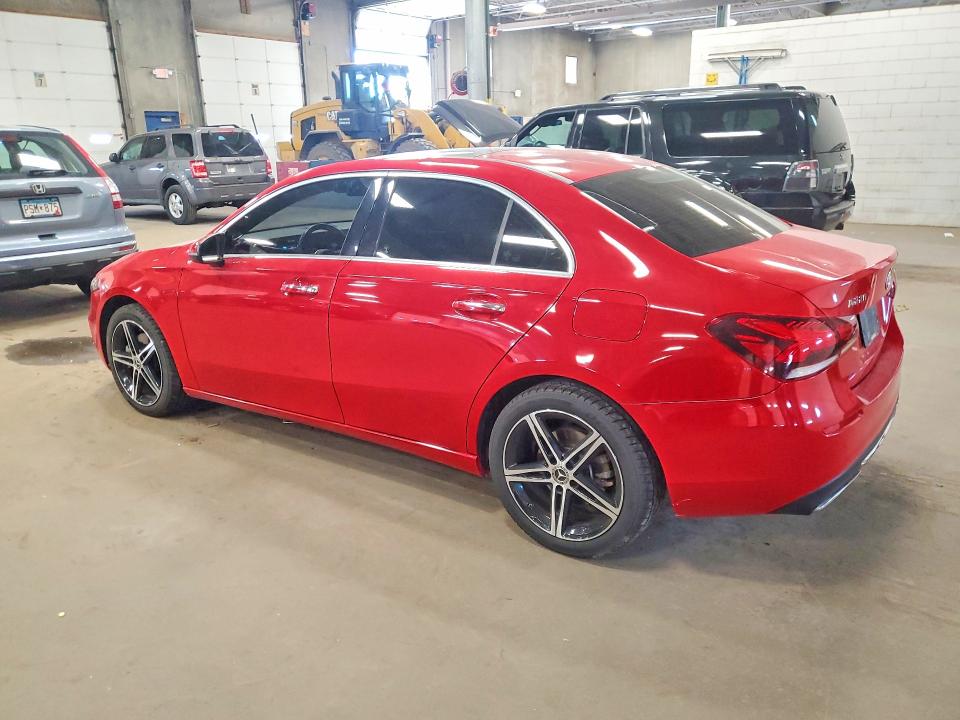 2019 Mercedes-benz A-klasse VIN WDD3G4FB8KW020026 COPART salvage auction — HAIL, Mn - Cert Of Title-Salvage, sold $2,250 on 2026-07-23 (photo 2)