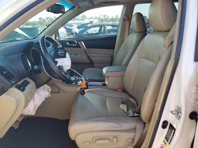 2012 Toyota Highlander VIN 5TDDK3EH5CS161621 COPART salvage auction — FRONT END, FL - CERT OF TITLE SLVG REBUILDABLE, sold $3,100 on 2026-07-02 (photo 7)