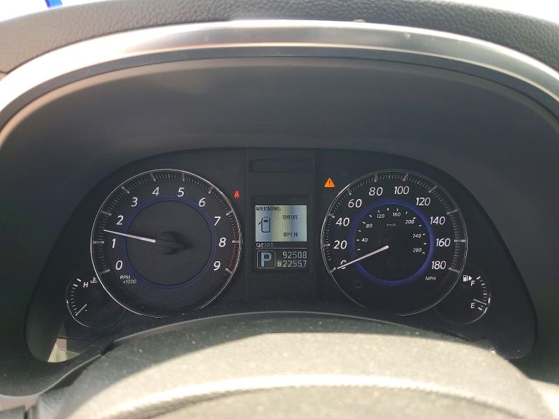2014 Infiniti VIN JN8CS1MU8EM451417 COPART salvage auction — FRONT END, TX - SALVAGE VEHICLE TITLE, sold $4,350 on 2026-07-28 (photo 9)