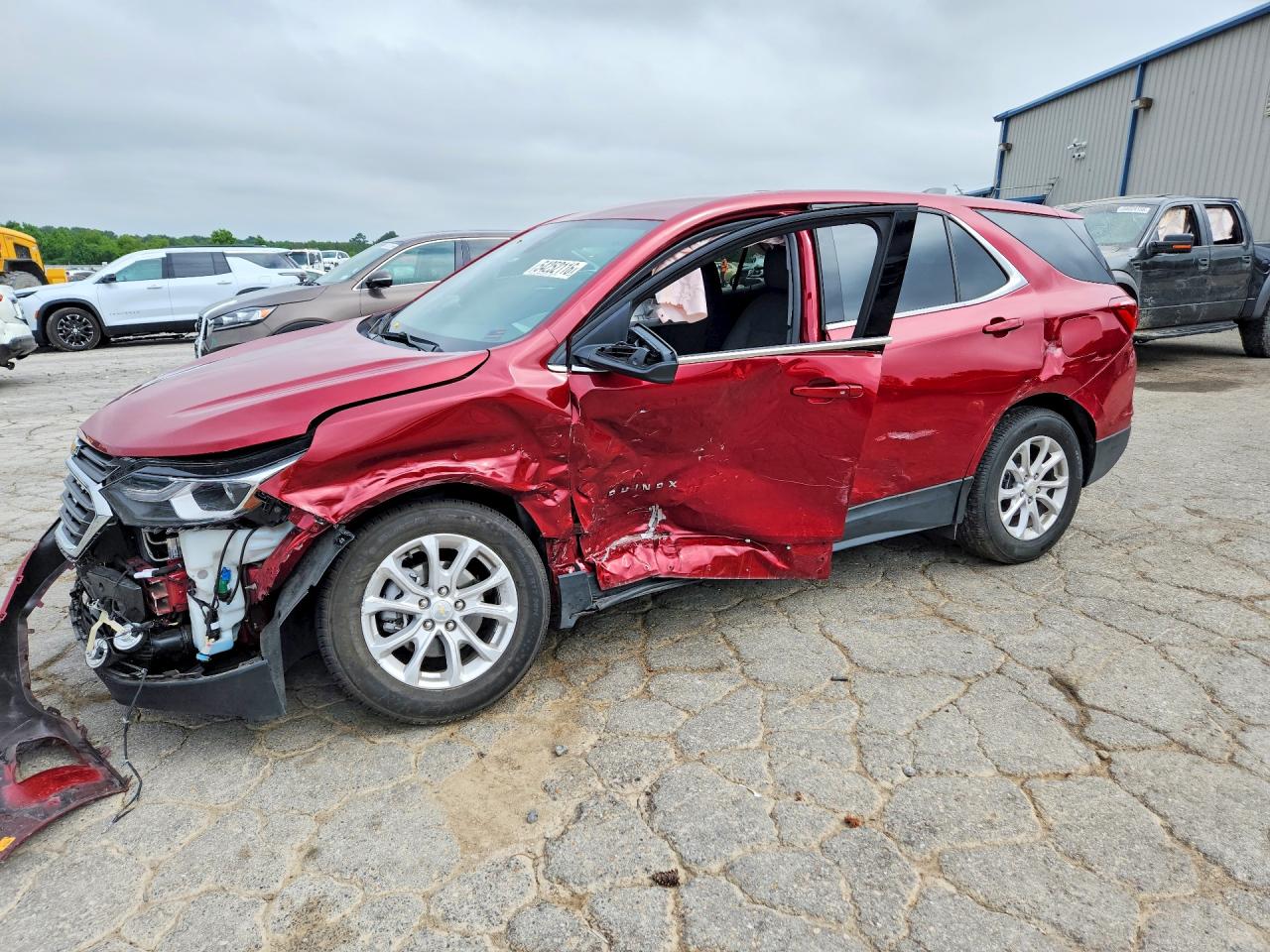 2020 Chevrolet Equinox VIN 3GNAXKEV9LS531573 COPART salvage auction — Front End, TN - SALVAGE CERTIFICATE, sold $925 on 2026-07-09 (photo 1)