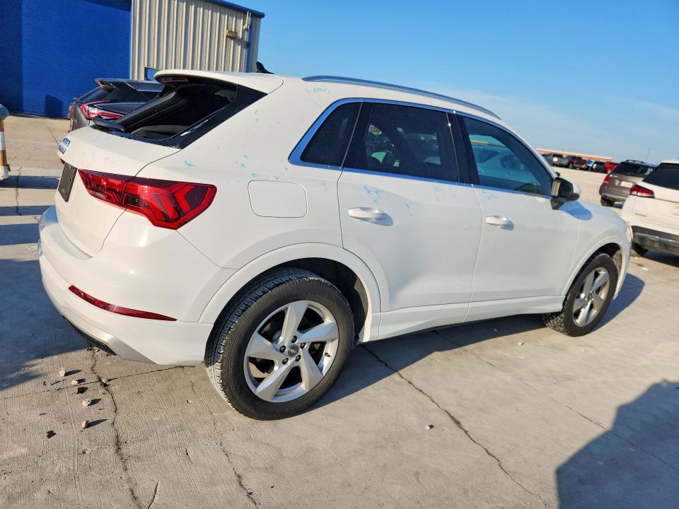 2020 Audi Q3 VIN WA1AECF35L1032265 COPART salvage auction — HAIL, Tx - Certificate Of Title, sold $8,800 on 2026-07-21 (photo 3)