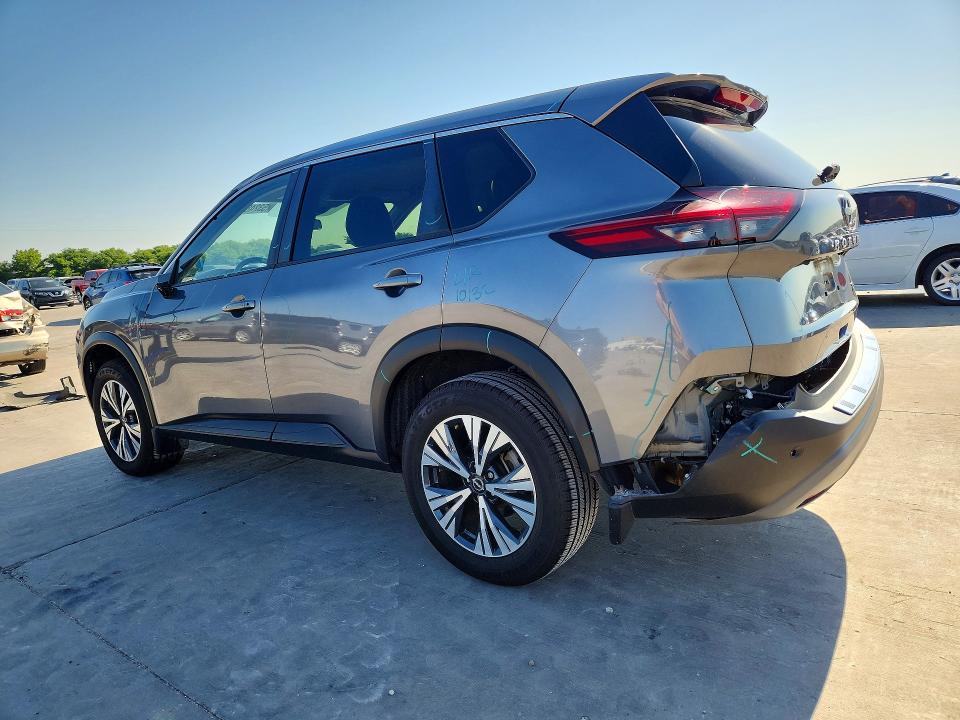 2023 Nissan Rogue VIN JN8BT3BA6PW411907 COPART salvage auction — ROOF, Tx - Certificate Of Title, sold $225 on 2026-07-09 (photo 2)