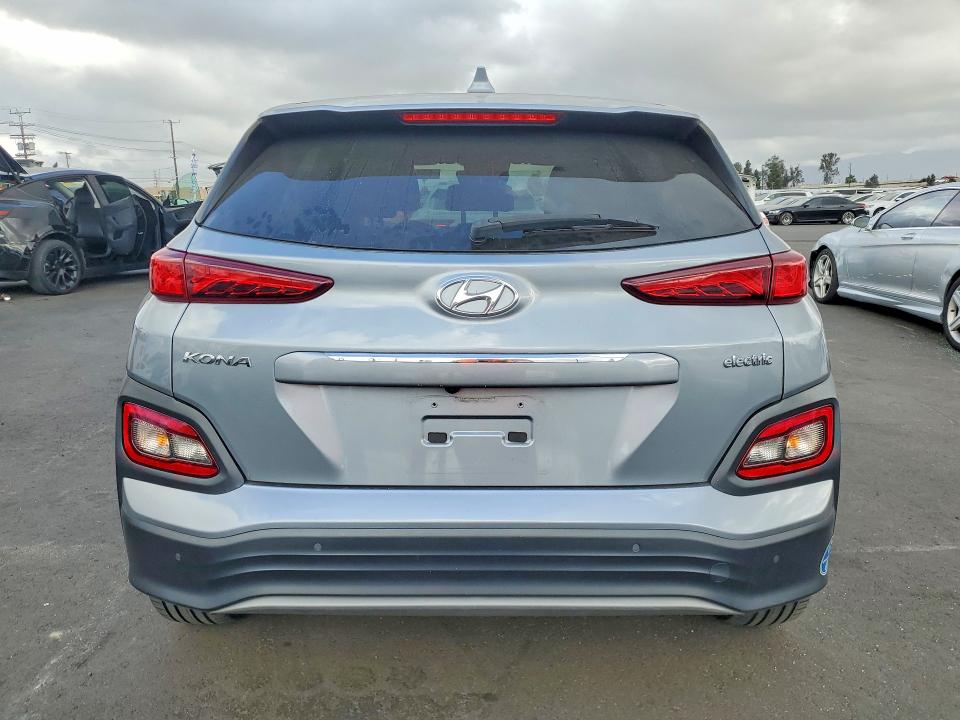 2021 Hyundai Kona VIN KM8K53AG3MU126595 COPART salvage auction — FRONT END, Ca - Salvage Certificate, sold $8,000 on 2026-07-13 (photo 6)