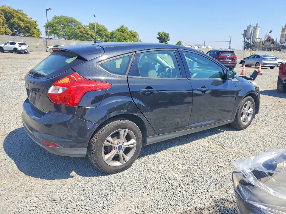 2013 Ford Focus VIN 1FADP3K22DL325174 COPART salvage auction — REAR END, Ca - Salvage Certificate, sold $250 on 2026-07-02 (photo 3)