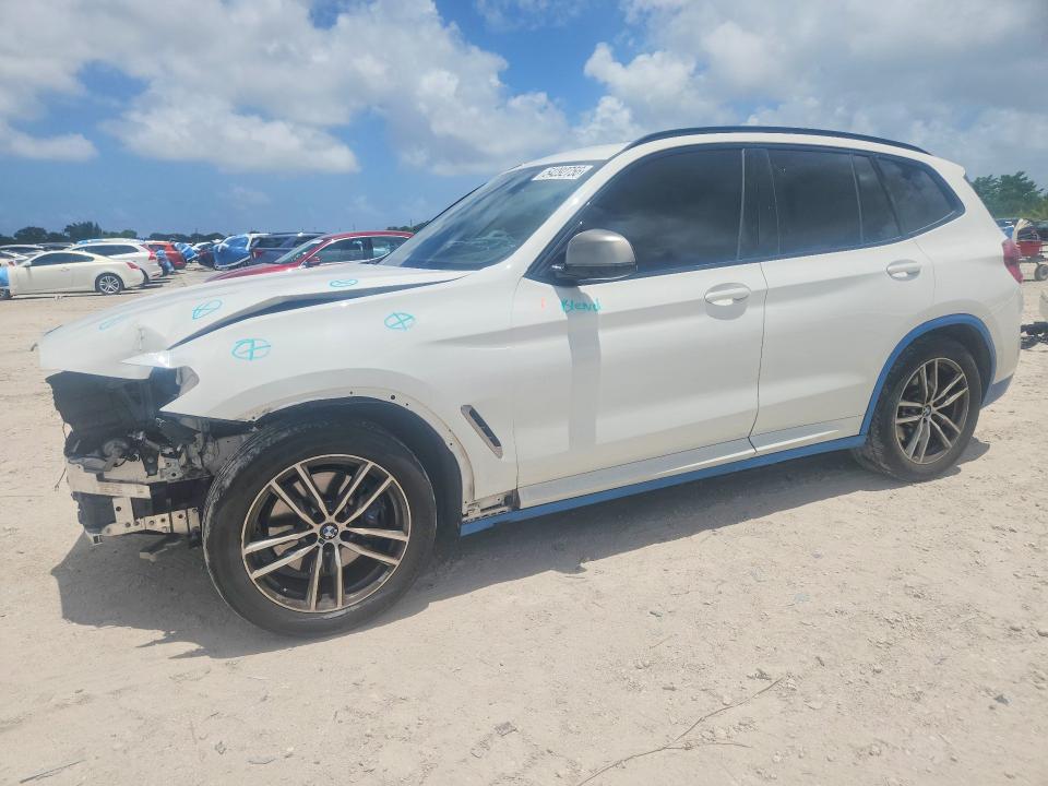 2018 BMW X3 VIN 5UXTS3C58J0Y98069 COPART salvage auction — FRONT END, Fl - Cert Of Title Slvg Rebuildable, sold $12,800 on 2026-07-14 (photo 1)