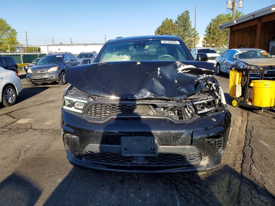 2023 Dodge Durango VIN 1C4RDJDG1PC691508 COPART salvage auction — FRONT END, Co - Public - Salvage Title, sold $14,000 on 2026-07-09 (photo 5)