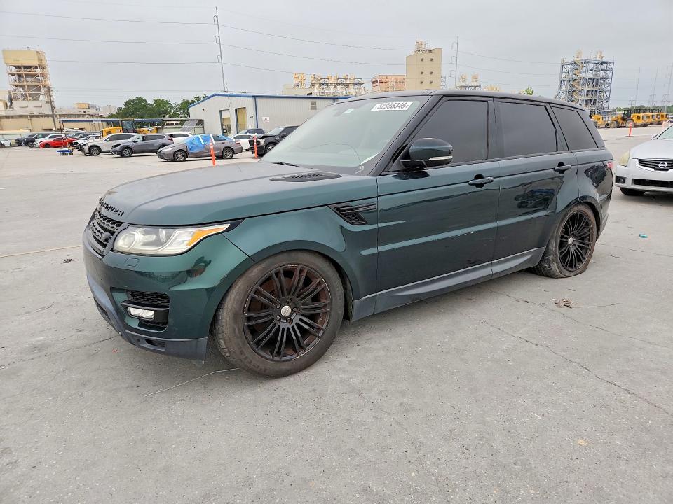 2015 Land rover Range rover sport VIN SALWR2VF8FA519253 COPART salvage auction — MINOR DENT/SCRATCHES, La - Certificate Of Title, sold $750 on 2026-07-29 (photo 1)