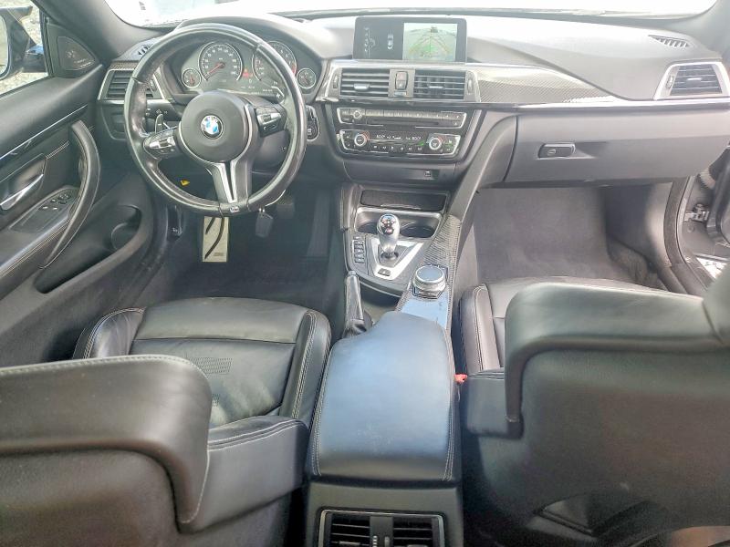 2017 BMW M4 VIN WBS3R9C31HA014212 COPART salvage auction — FRONT END, FL - CERT OF TITLE SLVG REBUILDABLE, sold $15 on 2026-07-10 (photo 8)