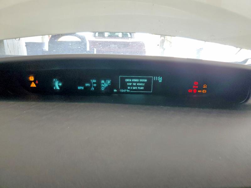 2013 Toyota Prius VIN JTDKN3DU9D5597506 COPART salvage auction — HAIL, Ne - Certificate Of Title, sold $3,050 on 2026-07-07 (photo 9)