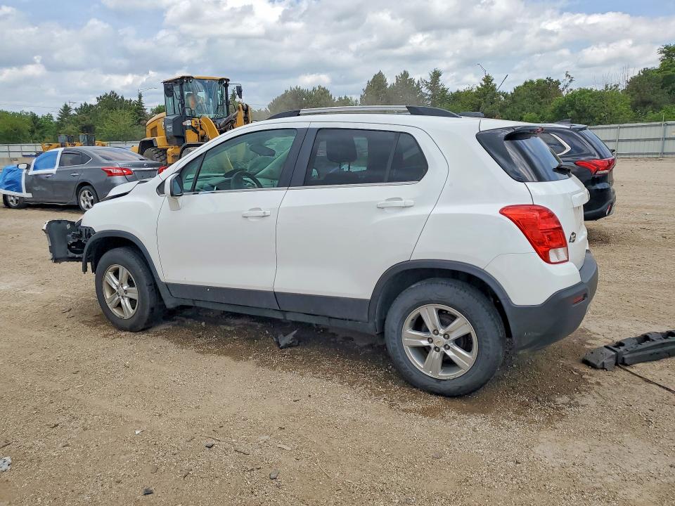 2015 Chevrolet Trax VIN KL7CJLSB3FB206319 COPART salvage auction — FRONT END, Il - Salvage Certificate, sold $500 on 2026-07-07 (photo 2)