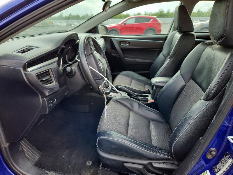 2016 Toyota Corolla VIN 5YFBURHE2GP531766 COPART salvage auction — REAR END, Ca - Salvage Certificate, sold $850 on 2026-07-09 (photo 7)
