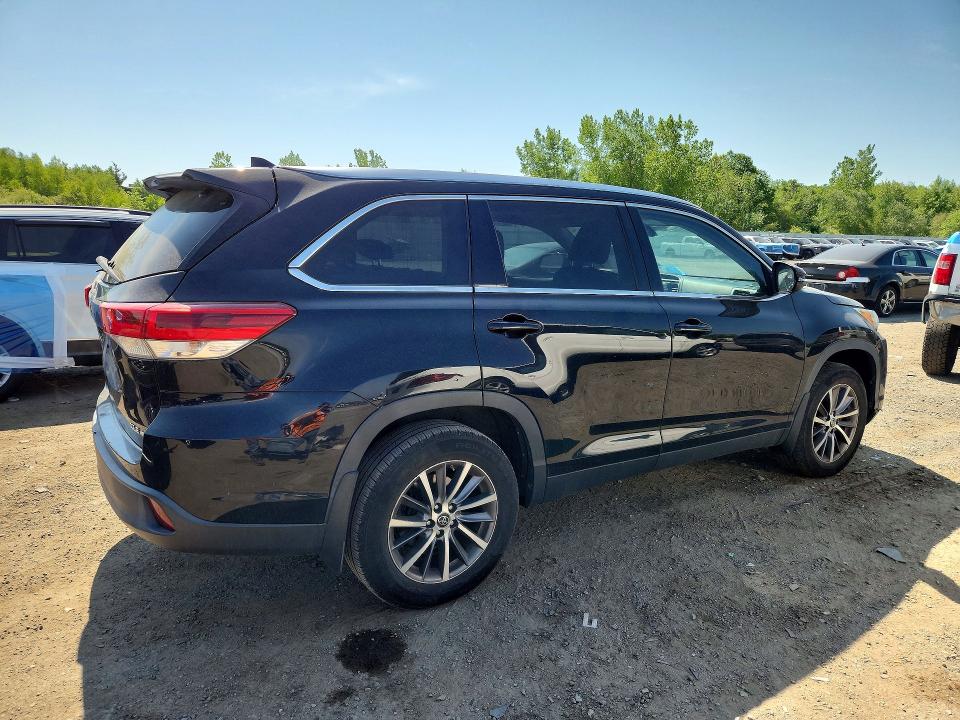 2019 Toyota VIN 5TDJZRFH3KS584440 COPART salvage auction — FRONT END, Ma - Cert Of Title-Salvage, sold $8,000 on 2026-07-22 (photo 3)