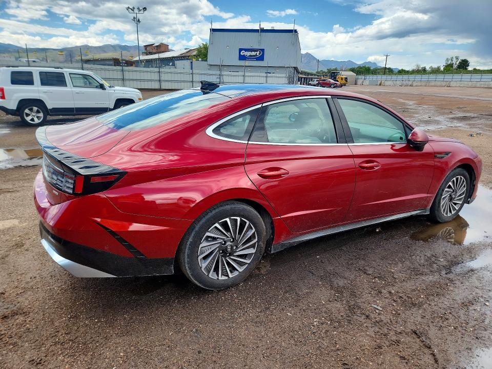 2024 Hyundai VIN KMHL54JJ2RA098299 COPART salvage auction — FRONT END, Co - Salvage Title, sold $12,500 on 2026-07-27 (photo 3)