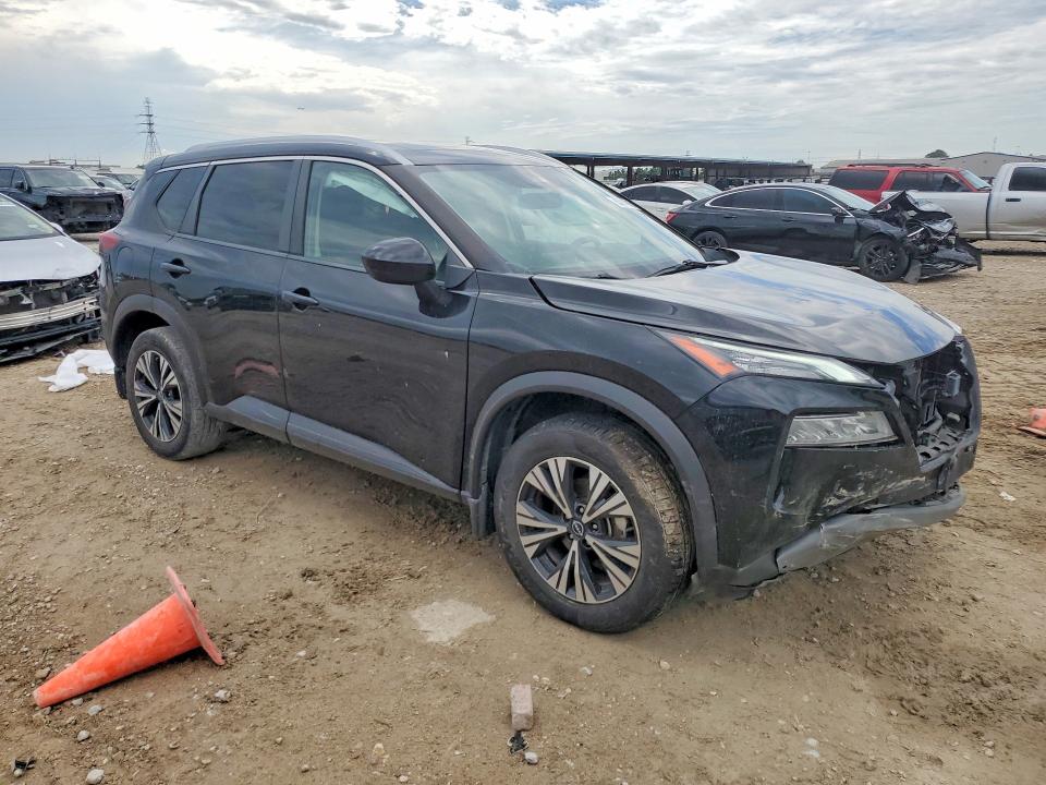 2023 Nissan Rogue VIN JN8BT3BAXPW433943 COPART salvage auction — FRONT END, Tx - Salvage Vehicle Title, sold $6,700 on 2026-07-17 (photo 4)
