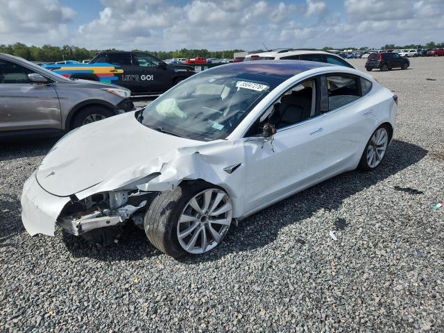 2018 Tesla Model 3 VIN 5YJ3E1EA2JF025085 COPART salvage auction — FRONT END, Fl - Cert Of Title Slvg Rebuildable, sold $2,150 on 2026-07-07 (photo 1)