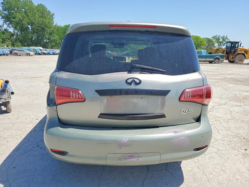2012 Infiniti Qx56 VIN JN8AZ2NE8C9017174 COPART salvage auction — MECHANICAL, Ia - Certificate Of Title, sold $1,000 on 2026-07-31 (photo 6)