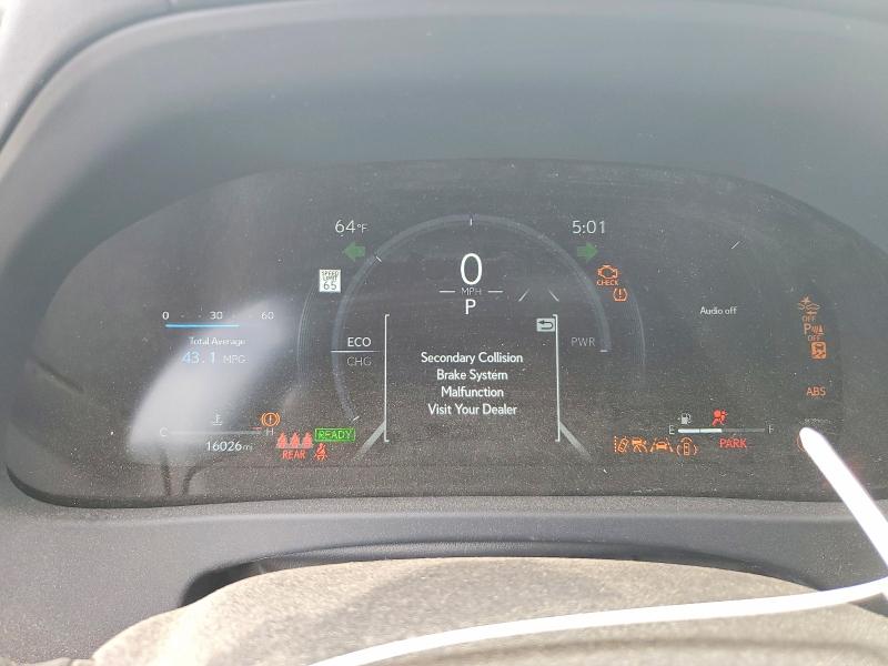 2025 Lexus Ux VIN JTHYBJAH0S2018916 COPART salvage auction — FRONT END, Ca - Salvage Certificate, sold $7,200 on 2026-07-20 (photo 9)