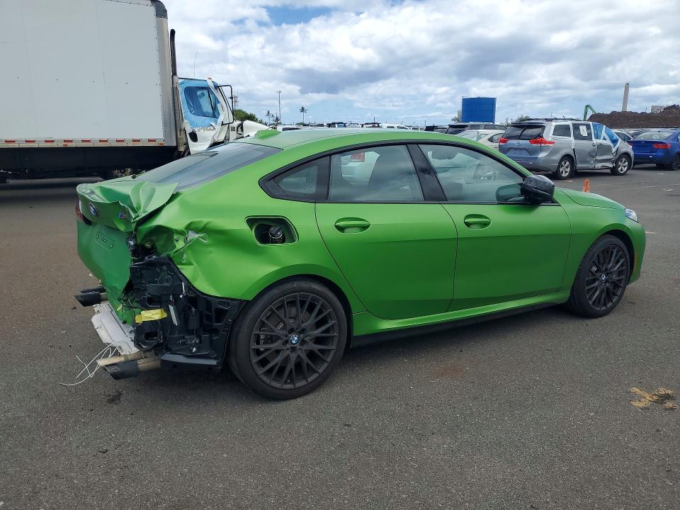 2025 BMW VIN WBA33GG08S7T09614 COPART salvage auction — REAR END, Hi - Certificate Of Salvage, sold $150 on 2026-07-27 (photo 3)
