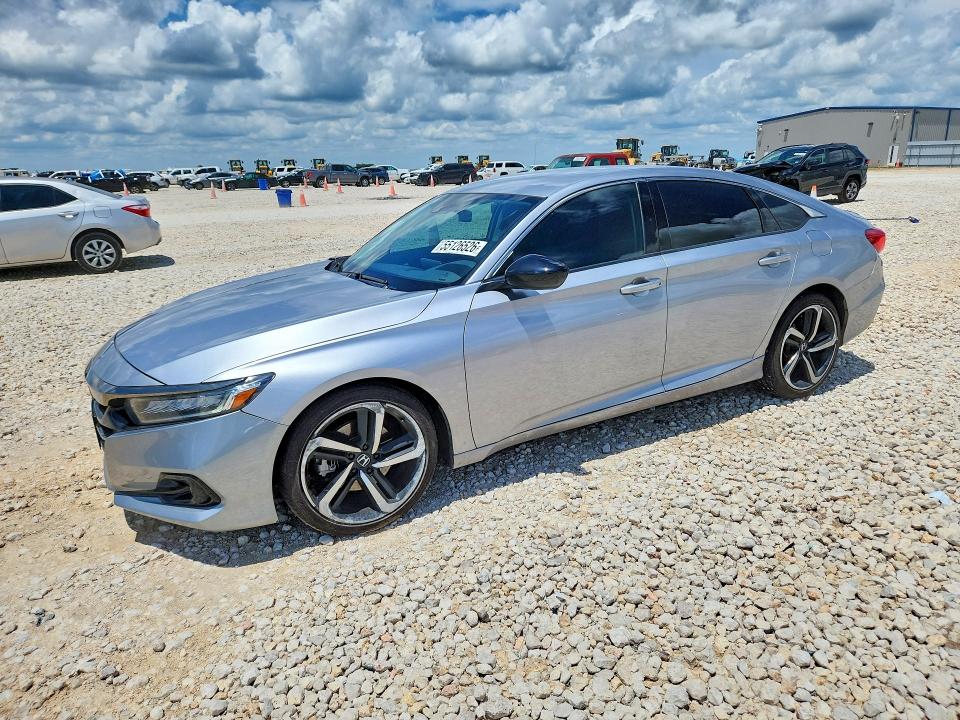 2022 Honda VIN 1HGCV1F46NA091731 COPART salvage auction — SIDE, Tx - Salvage Vehicle Title, sold $8,000 on 2026-07-09 (photo 1)