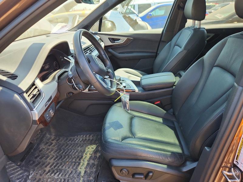 2018 Audi Q7 VIN WA1LHAF76JD028132 COPART salvage auction — FRONT END, Il - Salvage Certificate, sold $14,600 on 2026-07-07 (photo 7)