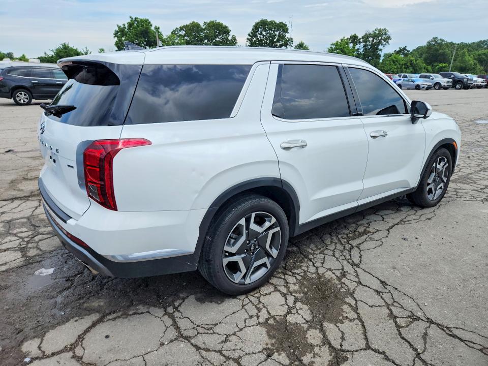 2023 Hyundai Palisade VIN KM8R5DGE4PU594964 COPART salvage auction — HAIL, Mo - Salvage Certificate Of Title, sold $11,300 on 2026-07-03 (photo 3)