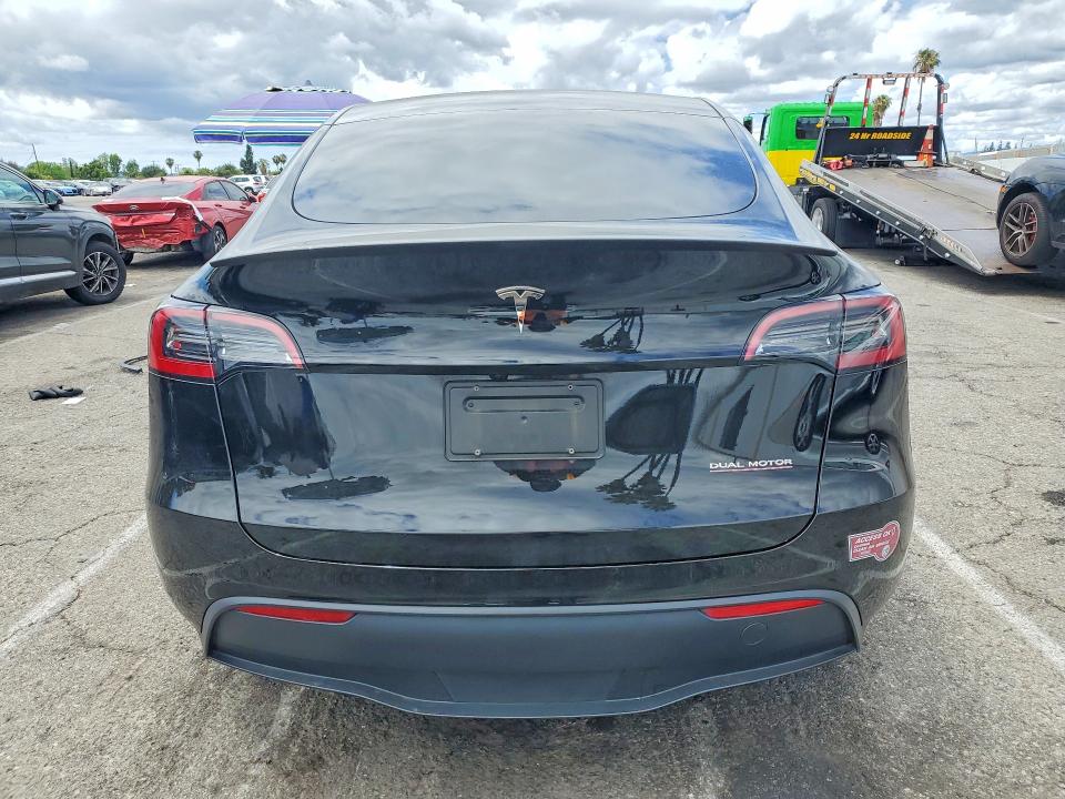 2024 Tesla Model y VIN 7SAYGDEF3RF053392 COPART salvage auction — FRONT END, Ca - Salvage Certificate, sold $8,200 on 2026-07-28 (photo 6)
