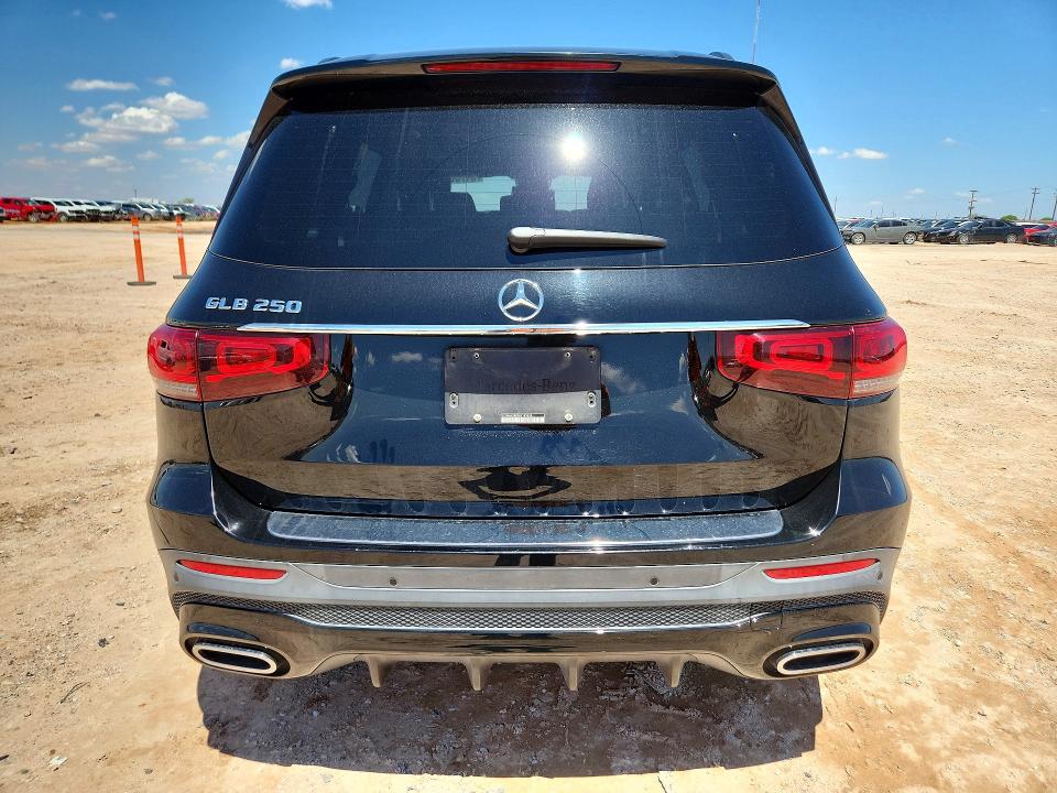 2022 Mercedes-benz Glb VIN W1N4M4GBXNW183635 COPART salvage auction — FRONT END, Tx - Salvage Vehicle Title, sold $12,300 on 2026-07-15 (photo 6)