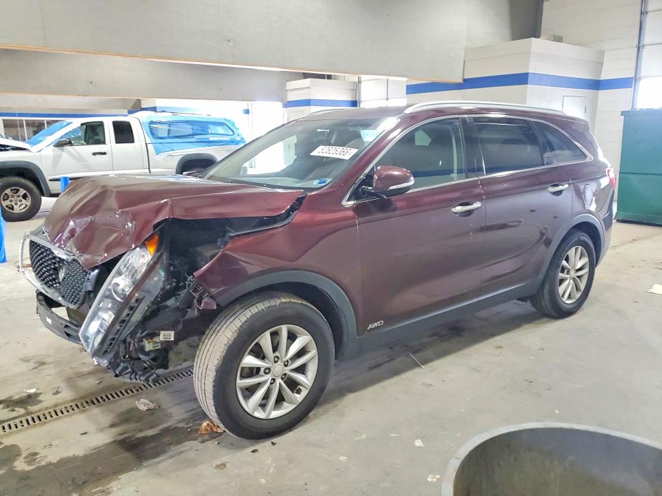 2017 Kia VIN 5XYPGDA35HG323573 COPART salvage auction — FRONT END, Va - Cert Of Title - Salvage, sold $975 on 2026-07-02 (photo 1)