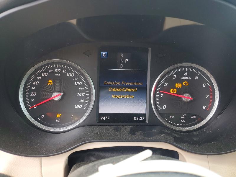 2016 Mercedes-benz VIN WDC0G4JB7GF086234 COPART salvage auction — FRONT END, TX - CERTIFICATE OF TITLE, sold $2,350 on 2026-07-15 (photo 9)