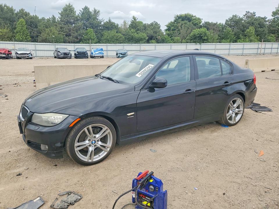2011 BMW 3er VIN WBAPK7C52BA971598 COPART salvage auction — FRONT END, Il - Salvage Certificate, sold $600 on 2026-07-07 (photo 1)