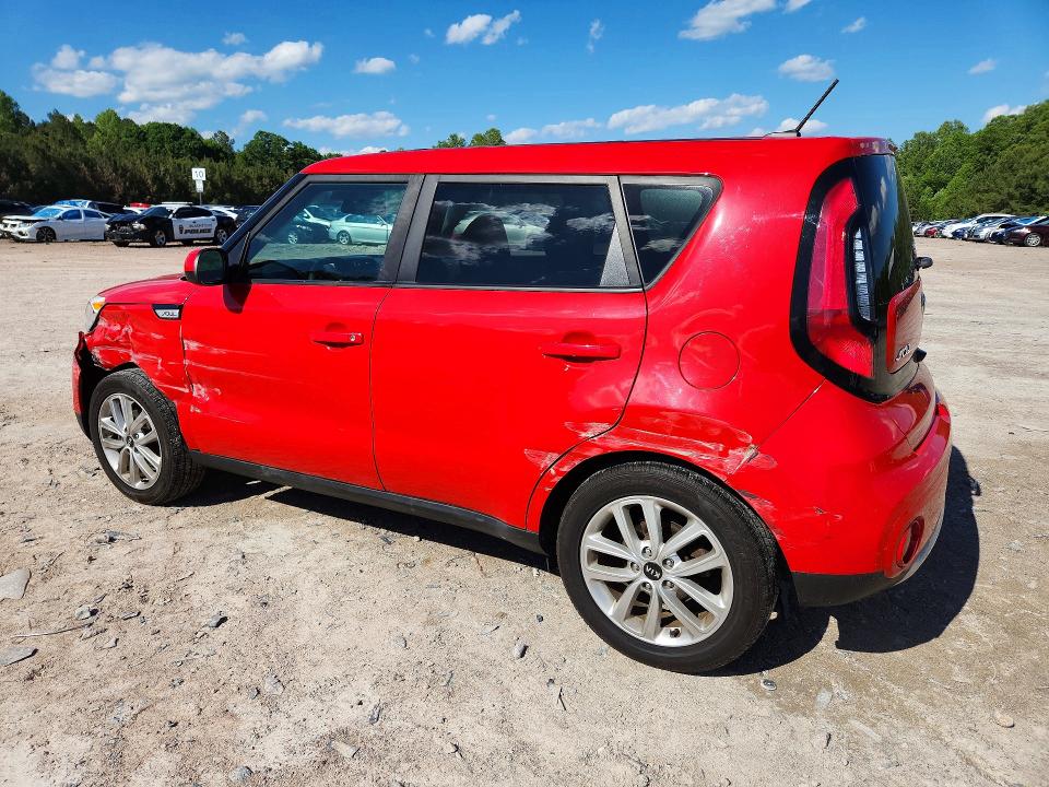 2018 Kia Soul VIN KNDJP3A51J7543944 COPART salvage auction — FRONT END, Va - Cert Of Title - Salvage, sold $2,550 on 2026-07-27 (photo 2)