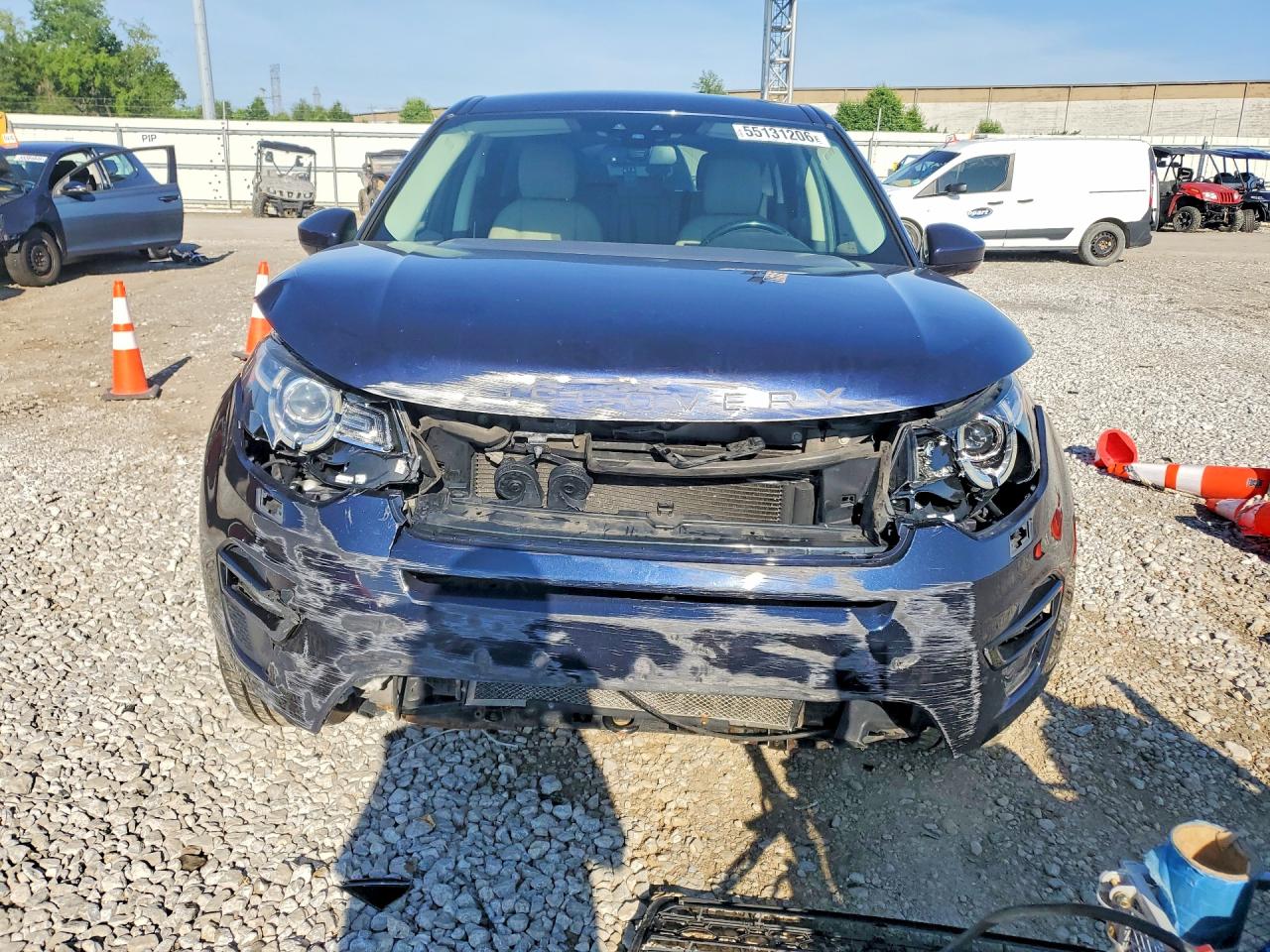 2016 Land Rover Discovery Sport VIN SALCR2BG1GH594417 COPART salvage auction — Front End, OH - CERT OF TITLE-SALVAGE, sold $1,300 on 2026-06-30 (photo 5)