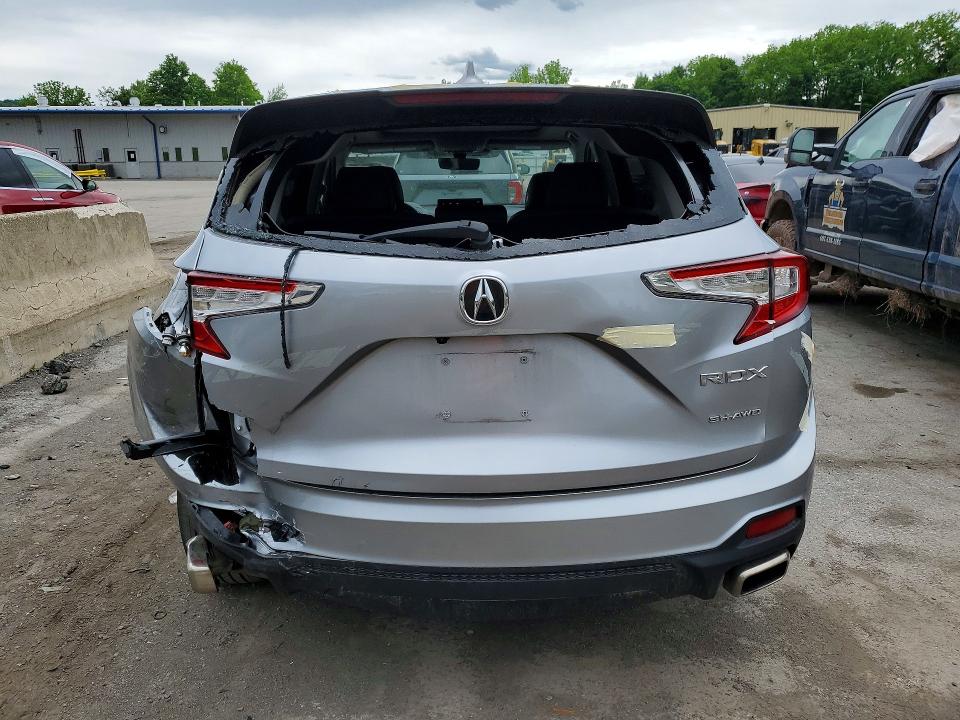 2023 Acura VIN 5J8TC2H3XPL021074 COPART salvage auction — REAR END, Ny - Mv-907A Salvage Certificate, sold $12,400 on 2026-07-09 (photo 6)