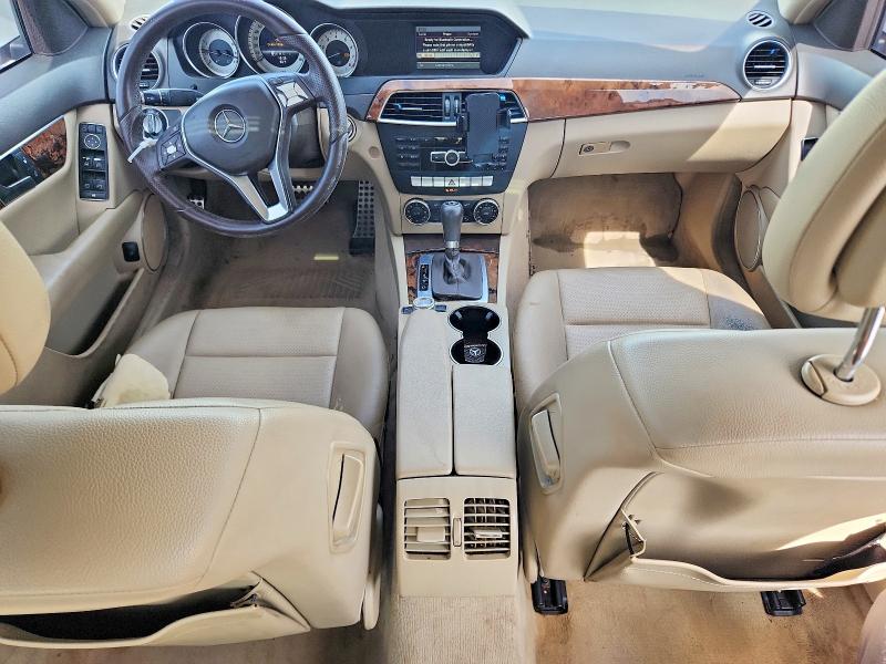 2013 Mercedes-benz C-klasse VIN WDDGF4HBXDR271049 COPART salvage auction — FRONT END, Fl - Cert Of Title Slvg Rebuildable, sold $825 on 2026-07-15 (photo 8)