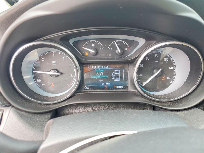 2018 Buick Envision VIN LRBFX1SA0JD025054 COPART salvage auction — REAR END, Ar - Cert Of Title-Salvage, sold $4,800 on 2026-07-22 (photo 9)