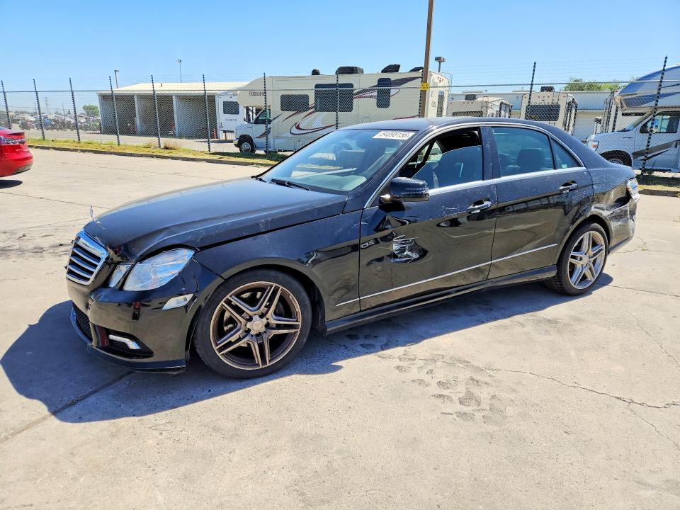 2011 Mercedes-benz E-klasse VIN WDDHF5GB8BA267573 COPART salvage auction — FRONT END, Ca - Salvage Certificate, sold $550 on 2026-08-10 (photo 1)