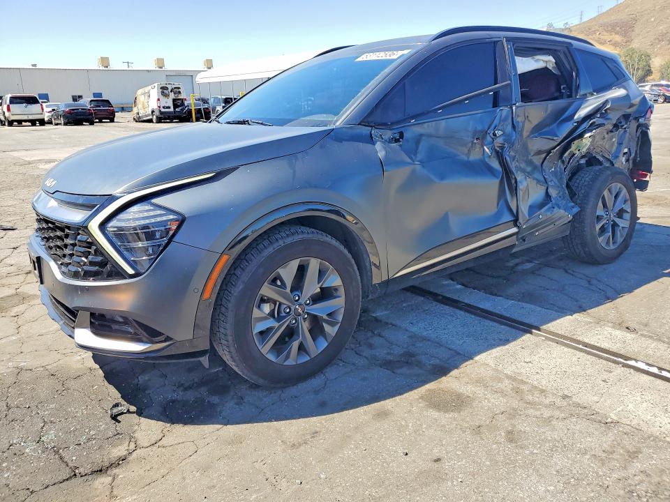2024 Kia Sportage VIN KNDPXCDG8R7135489 COPART salvage auction — SIDE, Ca - Salvage Certificate, sold $9,200 on 2026-07-16 (photo 1)