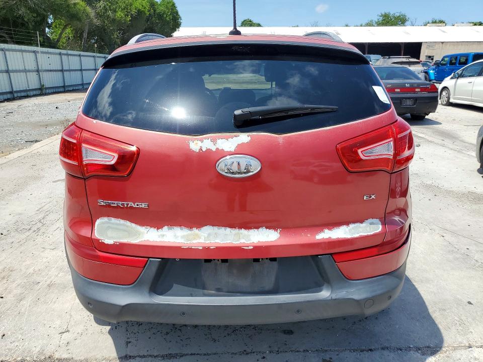2012 Kia VIN KNDPC3A21C7261107 COPART salvage auction — FRONT END, Tx - Salvage Vehicle Title, sold $1,250 on 2026-07-07 (photo 6)