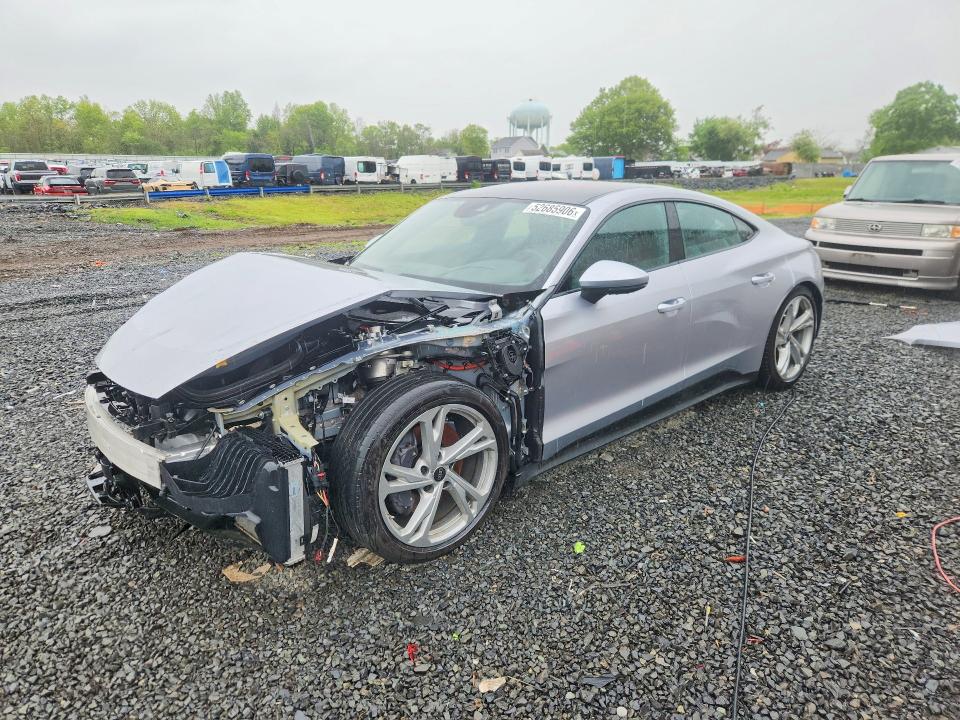 2024 Audi E-tron gt VIN WAUFJBFW6R7003274 COPART salvage auction — FRONT END, Nj - Cert Of Title-Salvage, sold $2,600 on 2026-07-24 (photo 1)