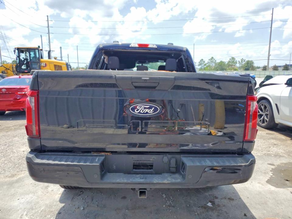 2025 Ford F-150 lightning VIN 1FTEW2LP6SKF41781 COPART salvage auction — ROLLOVER, GA - CERT OF TITLE-SALVAGE, sold $6,300 on 2026-08-31 (photo 6)