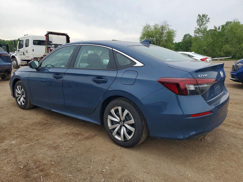 2026 Honda Civic VIN 2HGFE2F21TH544525 COPART salvage auction — HAIL, Oh - Cert Of Title-Salvage, sold $15,100 on 2026-07-30 (photo 2)