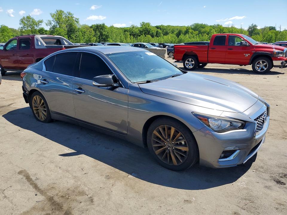 2021 Infiniti VIN JN1EV7BP9MM705116 COPART salvage auction — REAR END, Salvage Title, sold $450 on 2026-07-28 (photo 4)