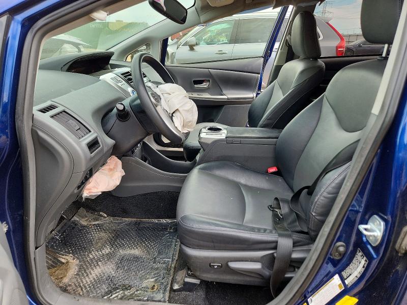 2012 Toyota Prius VIN JTDZN3EUXC3113253 COPART salvage auction — FRONT END, Il - Salvage Certificate, sold $1,100 on 2026-07-09 (photo 7)