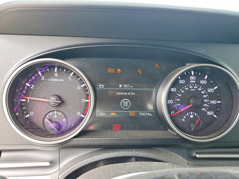 2023 Kia VIN KNDNB4H30P6235351 COPART salvage auction — REAR END, AL - CERT OF TITLE-SALVAGE TITLE, sold $7,300 on 2026-07-09 (photo 9)