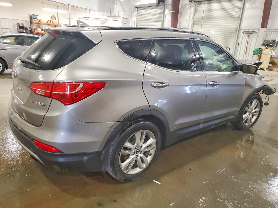 2013 Hyundai Santa fe VIN 5XYZU3LA6DG068367 COPART salvage auction — FRONT END, Mn - Cert Of Title-Prior Salvage, sold $525 on 2026-07-13 (photo 3)