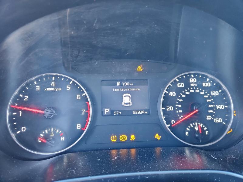 2021 Kia Seltos VIN KNDEUCAA6M7125312 COPART salvage auction — FRONT END, Ny - Mv-907A Salvage Certificate, sold $4,250 on 2026-07-13 (photo 9)
