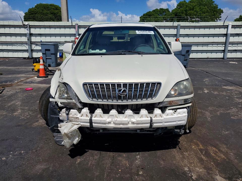 2000 Lexus Rx 300 VIN JT6GF10U2Y0065831 COPART salvage auction — FRONT END, FL - CERT OF TITLE SLVG REBUILDABLE, sold $575 on 2026-07-27 (photo 5)