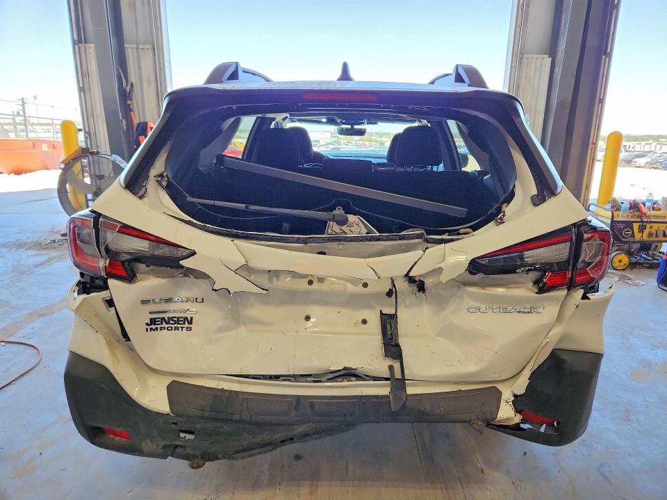 2025 Subaru Outback VIN 4S4BTADC6S3313948 COPART salvage auction — REAR END, Ia - Cert Of Title-Salvage Title, sold $4,400 on 2026-09-12 (photo 6)