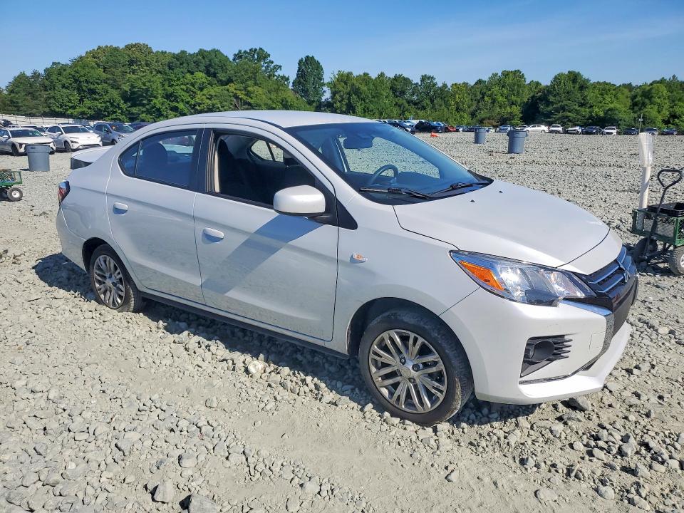 2024 Mitsubishi Mirage VIN ML32FUFJ9RHF15064 COPART salvage auction — REAR END, Fl - Certificate Of Destruction, sold $2,250 on 2026-07-22 (photo 4)